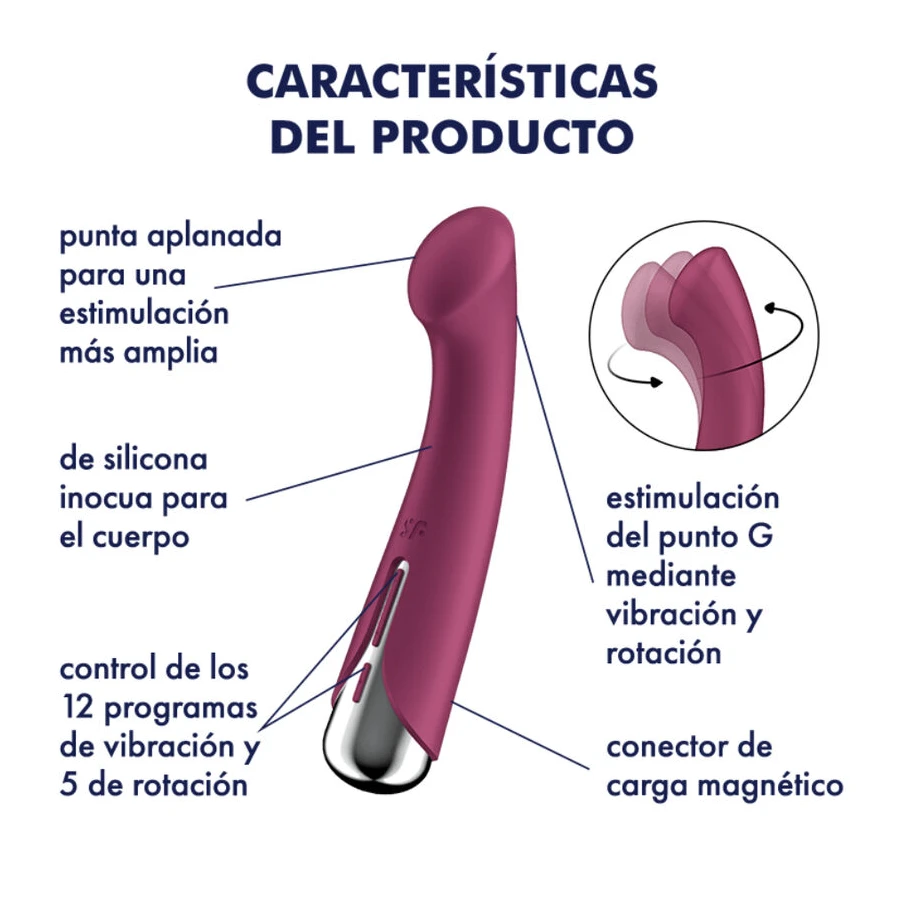 SATISFYER  KEERLEV G-SPORT 1 ROTATORVIBRAATOR